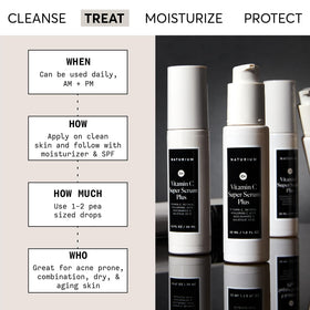 Naturium dropper dispensing serum texture for smooth application