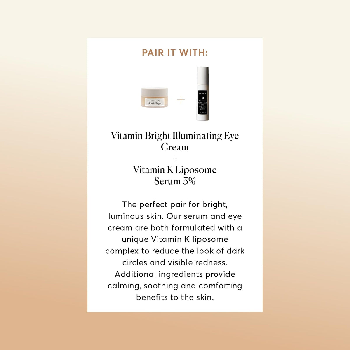Naturium on bathroom vanity in natural light conveying daily skincare ritual benefits