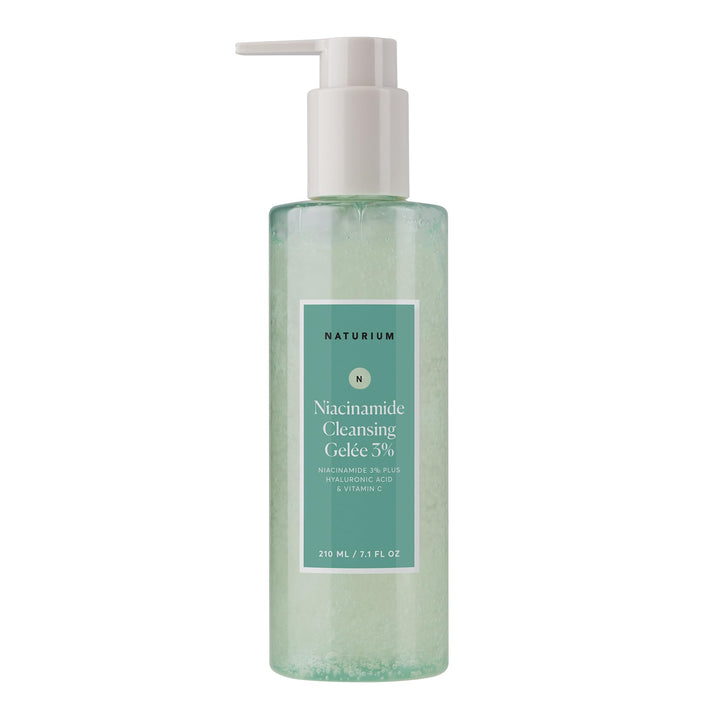 Naturium front packaging showing gelée cleanser and benefits