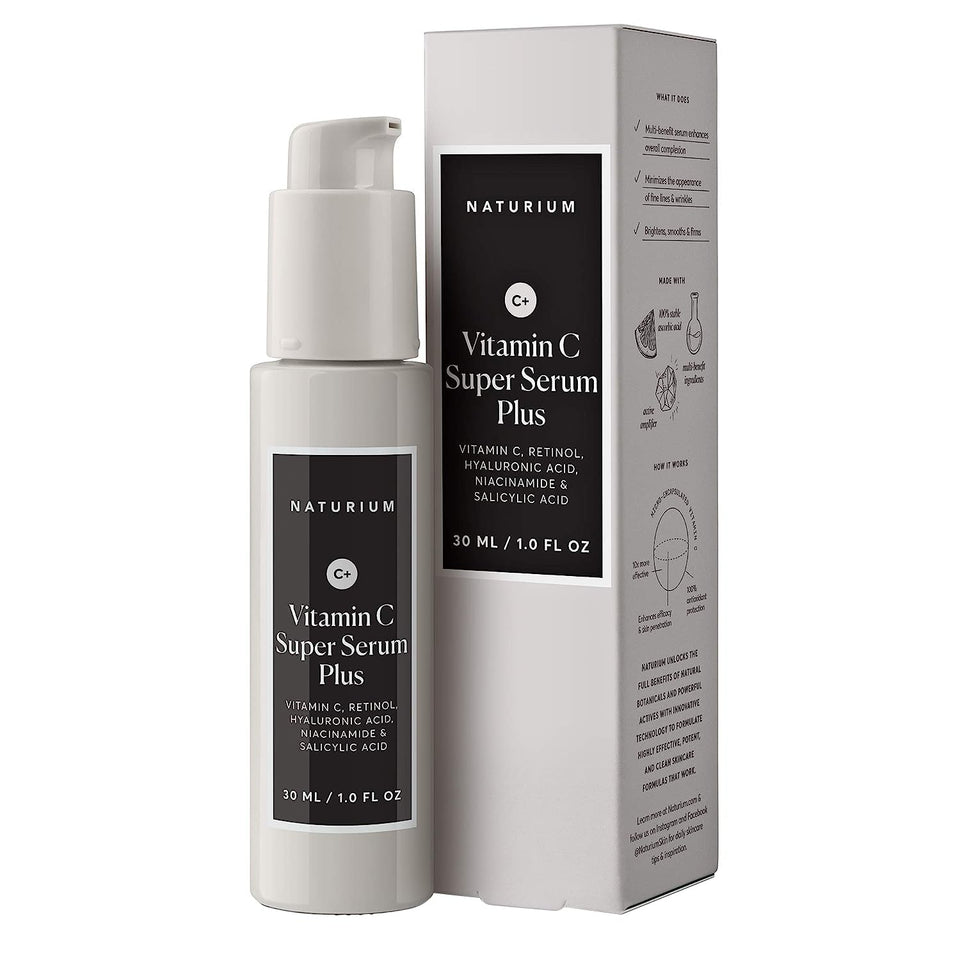 Naturium front packaging showing product and clear benefits