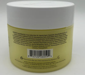 Naturium packaging label close-up, showing pH and ingredient transparency