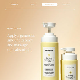 Naturium applied to hand demonstrating instant hydration benefit