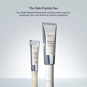 Naturium ingredient display with peptides and ethylated vitamin C benefits