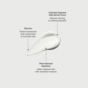Naturium dispenser with product on fingertips demonstrating easy application benefit