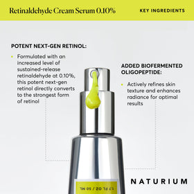 Naturium product in nighttime skincare routine enhancing application clarity