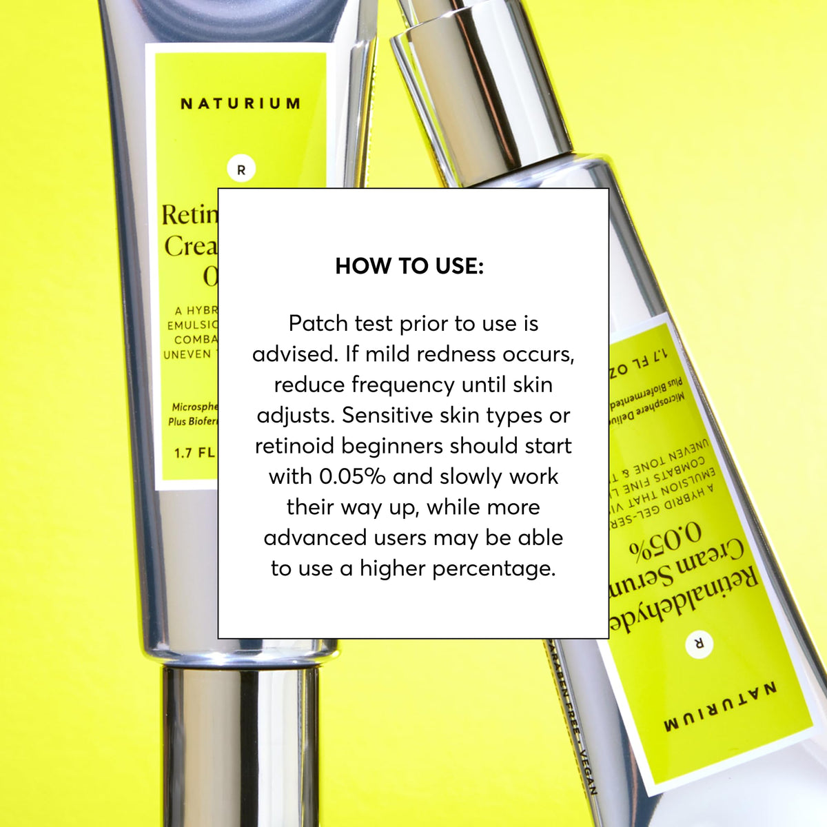 Naturium cream texture closeup showing smooth consistency for comfortable layering