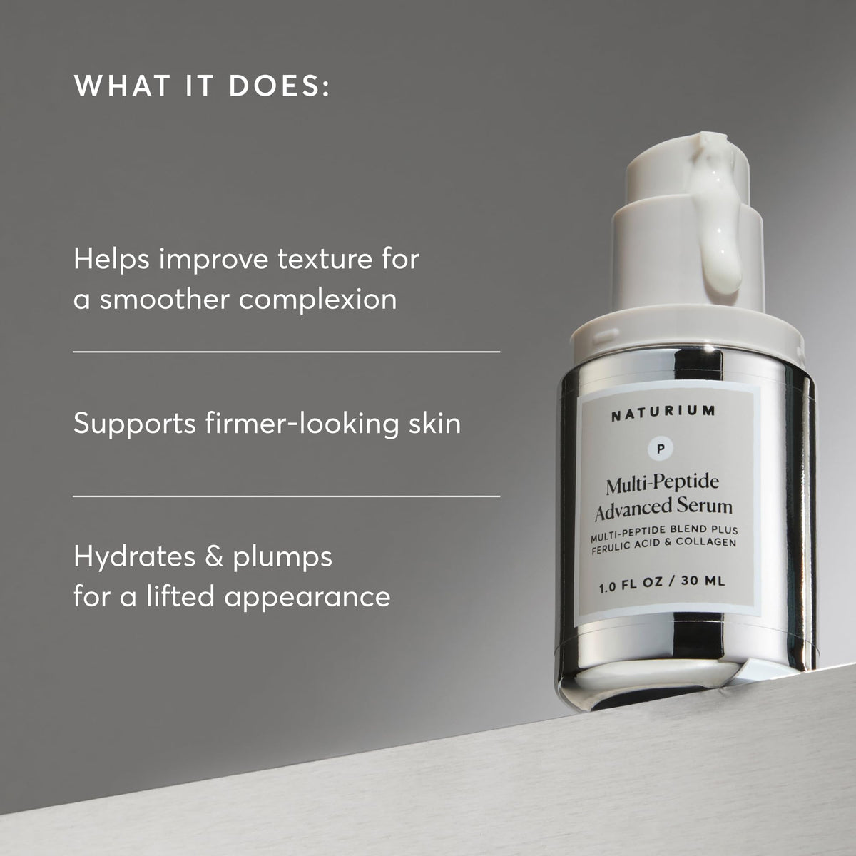 Naturium serum texture droplet demonstrating lightweight hydration and smooth feel