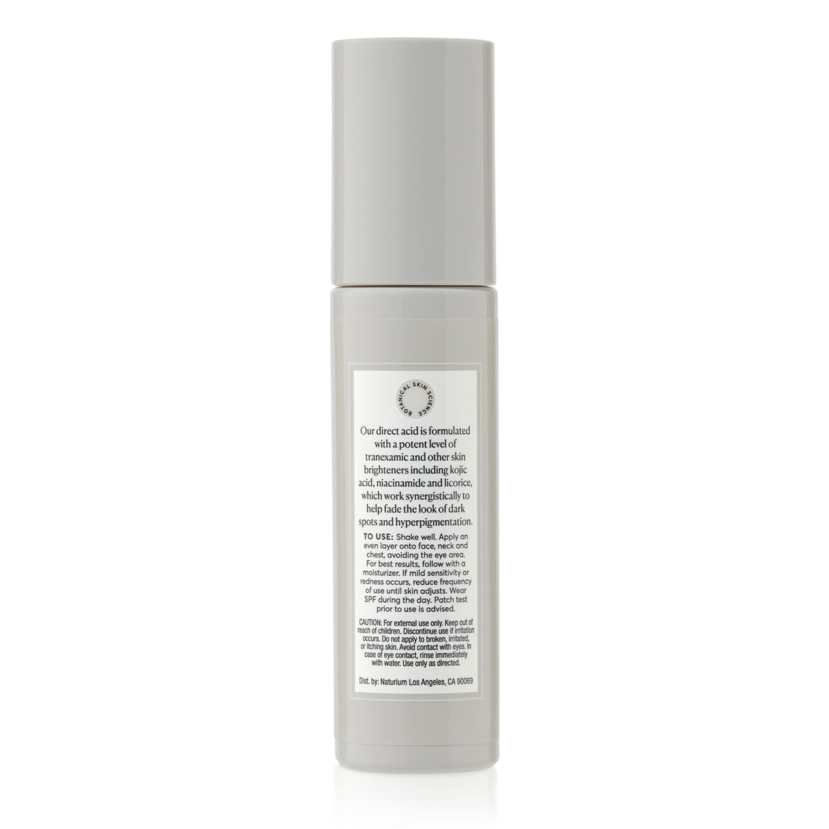 Naturium product box flatlay with key extracts emphasizing ingredient-focused formulation
