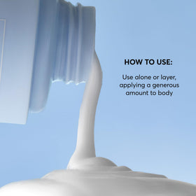 Naturium serum spread on arm showing visible smoothing benefit