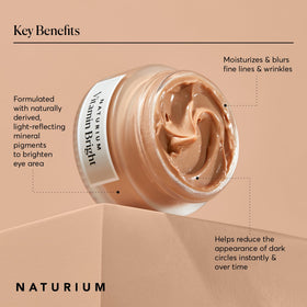 Naturium pigment swatch medium/deep showing buildable tint and instant brightness
