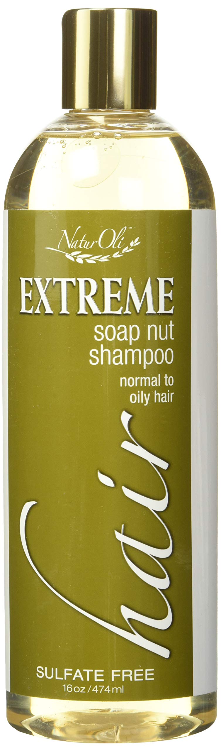 NaturOli shampoo in shower scene illustrating daily use and oil-balancing benefit