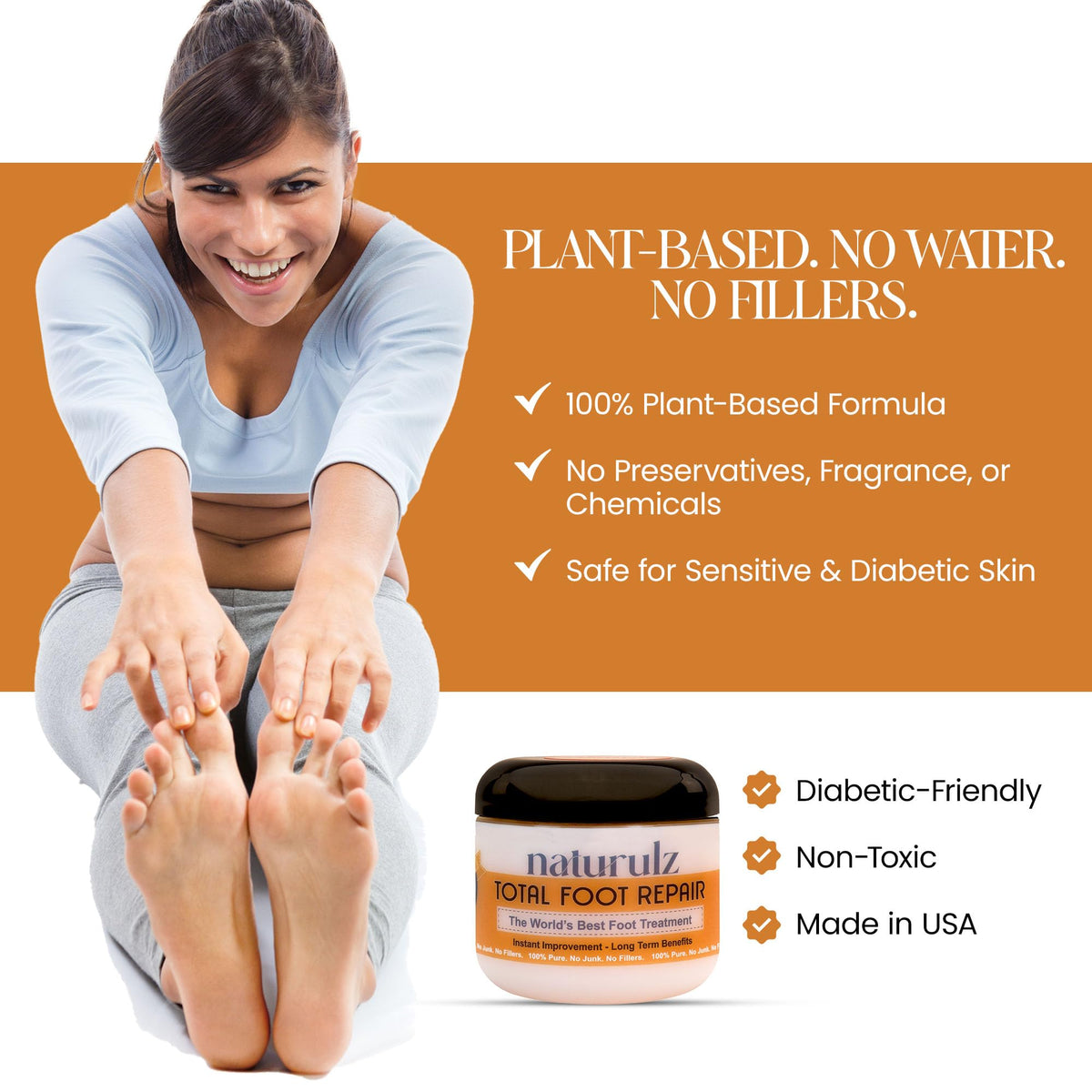 Naturulz botanical ingredients spread showing natural oils and extracts