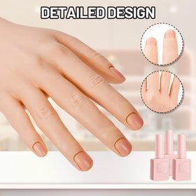 Naughtology hand next to ruler for scale showing true-to-life hand sizing benefit