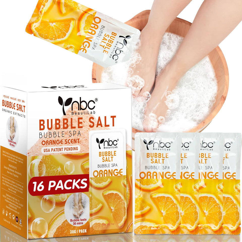 nbc BeautiLab front packaging showing 16 orange sachets and box for easy storage