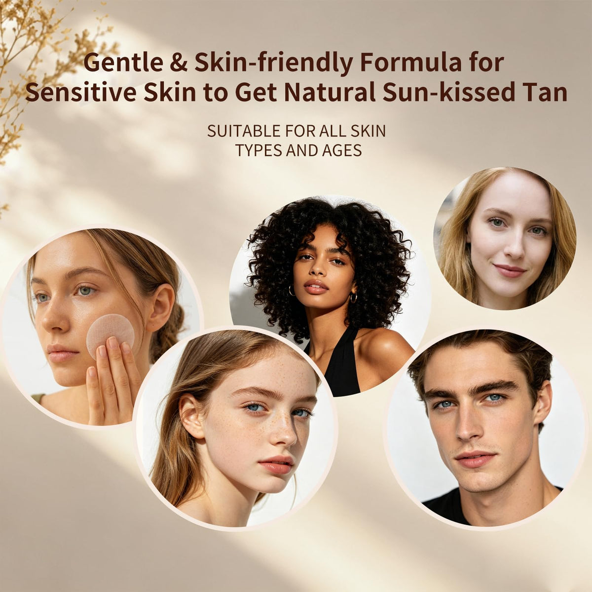 NBDIB lifestyle image of person with natural beach-ready glow