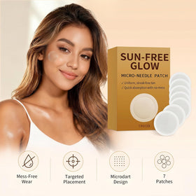 NBDIB tanning serum texture on fingertip to show hydration and smooth finish