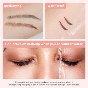Nberuionre model applying cat eye wing fast for a polished look