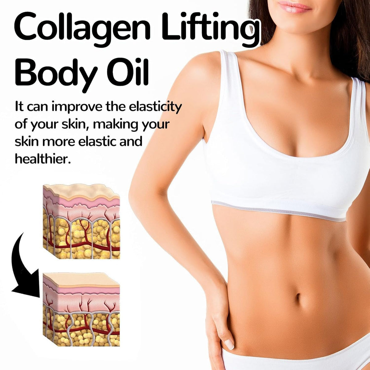 NCCEN application on neck and chest demonstrating smoothing massage benefit