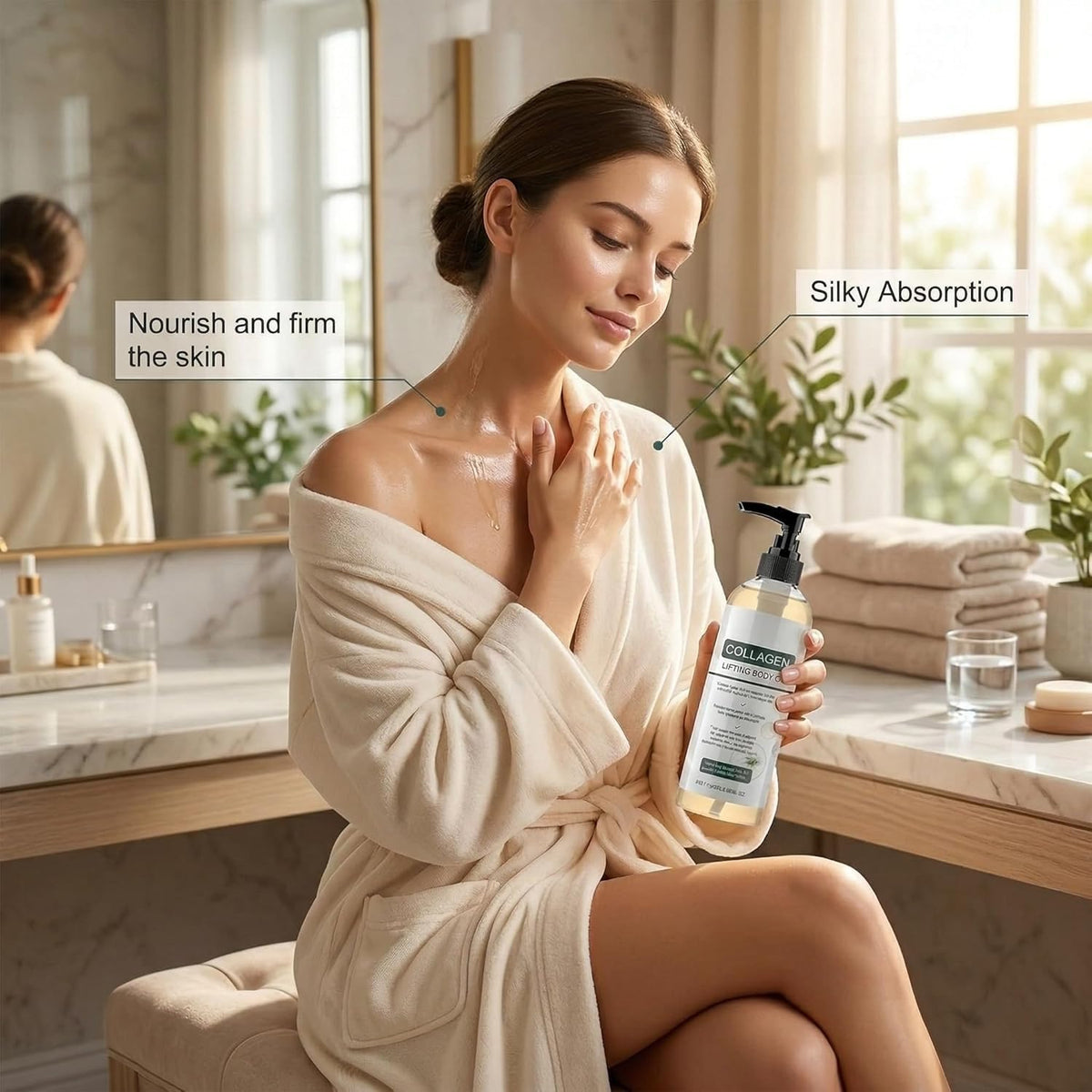 NCCEN size comparison in hand illustrating travel-friendly 100mL bottle