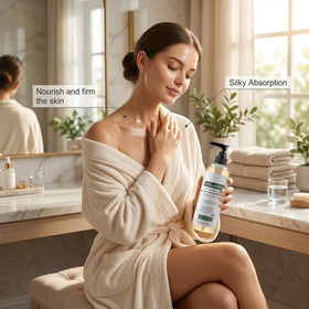 NCCEN size comparison in hand illustrating travel-friendly 100mL bottle