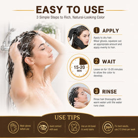 NCEPROHR ingredient label with botanical extracts highlighting gentle formula