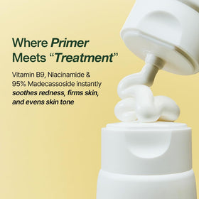 NATURAL DERMA PROJECT creamy texture close-up highlighting lightweight finish