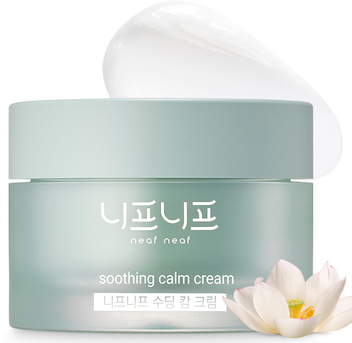 NEAF NEAF front packaging showing calming cream and benefits