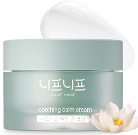 NEAF NEAF front packaging showing calming cream and benefits