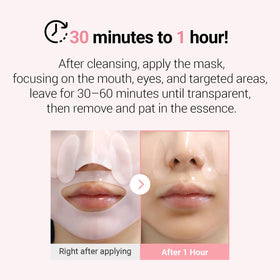 NEAF NEAF mask applied on face demonstrating snug fit and cooling effect