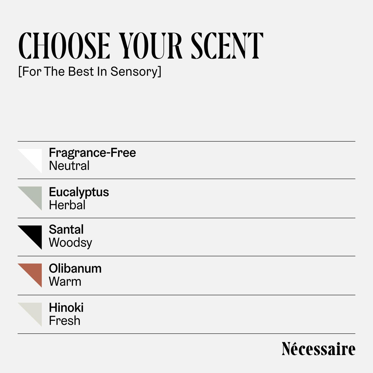 Nécessaire applying lotion to leg illustrating smooth application and instant moisturization