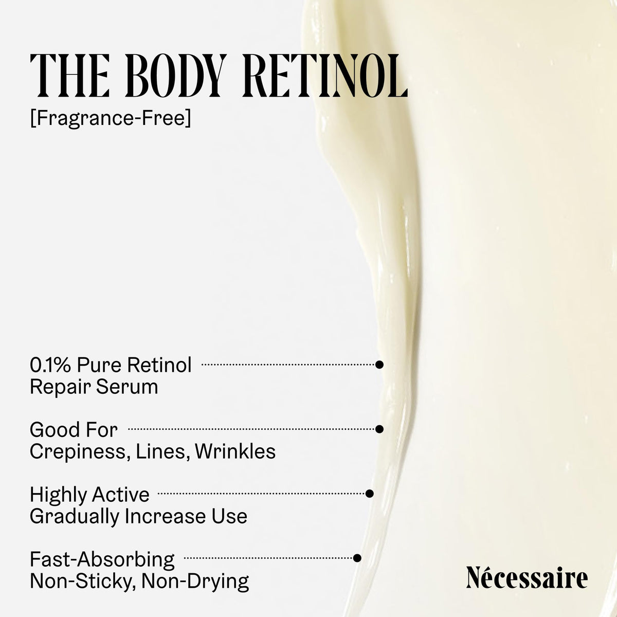 Nécessaire bottle in palm for scale showing 5.1 oz size and travel-friendly benefit