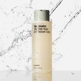 Nécessaire foam on hand demonstrating rich lather and moisturizing benefit