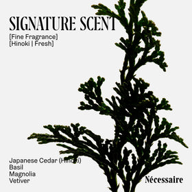 Nécessaire niacinamide and glycerin ingredients visual emphasizing moisturizing benefits