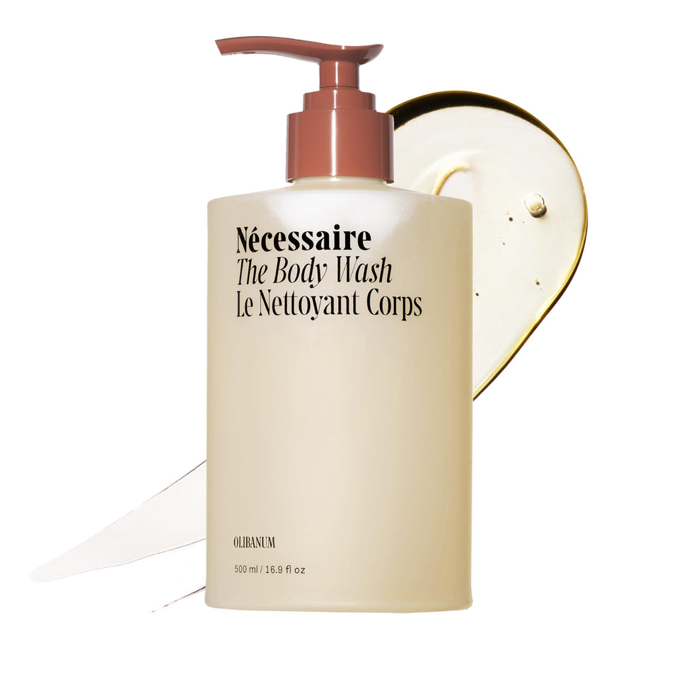 Nécessaire front bottle shot showing clean packaging and premium finish