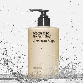 Nécessaire creamy foam texture demonstrating gentle, moisturizing cleanse