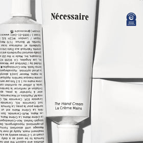 Nécessaire back label with ingredients and usage directions, helpful for sensitive skin buyers