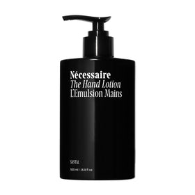 Nécessaire front packaging showing clean bottle and branding for easy identification and elegance