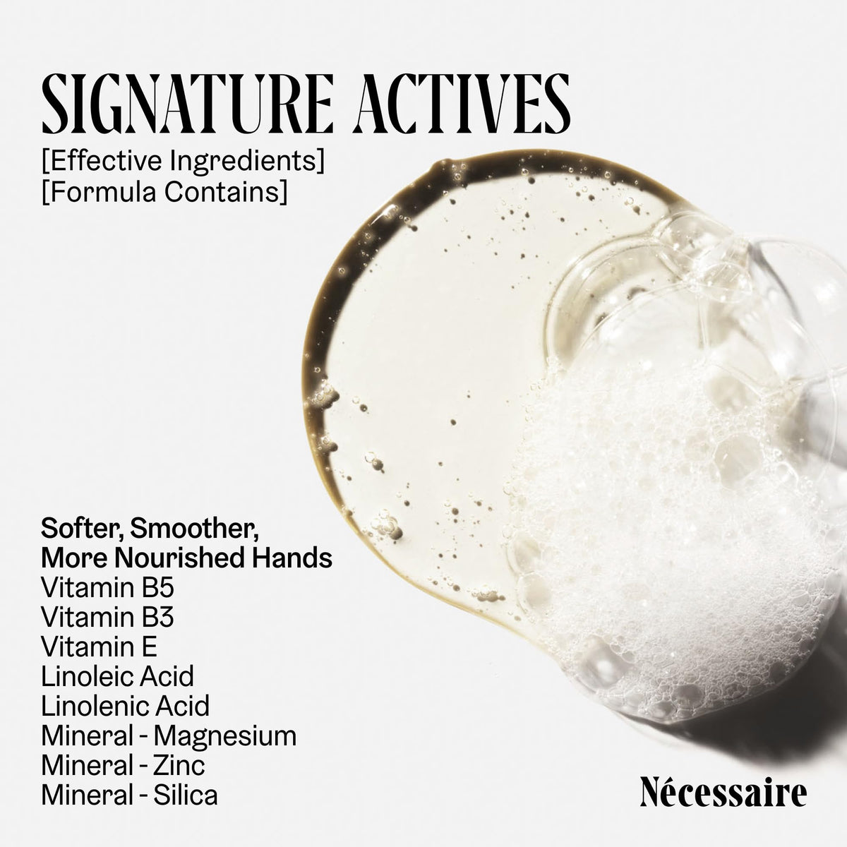 Nécessaire paired with hand lotion illustrating layered sinkside routine hydration