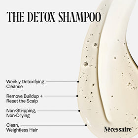 Nécessaire organic apple cider vinegar ingredient clarifies and balances scalp