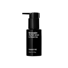 Nécessaire front bottle view showing clean design and clear benefits