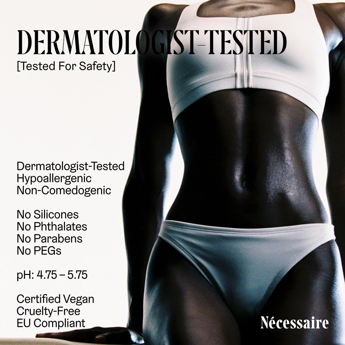Nécessaire next to everyday items showing 15.2oz size and value benefit
