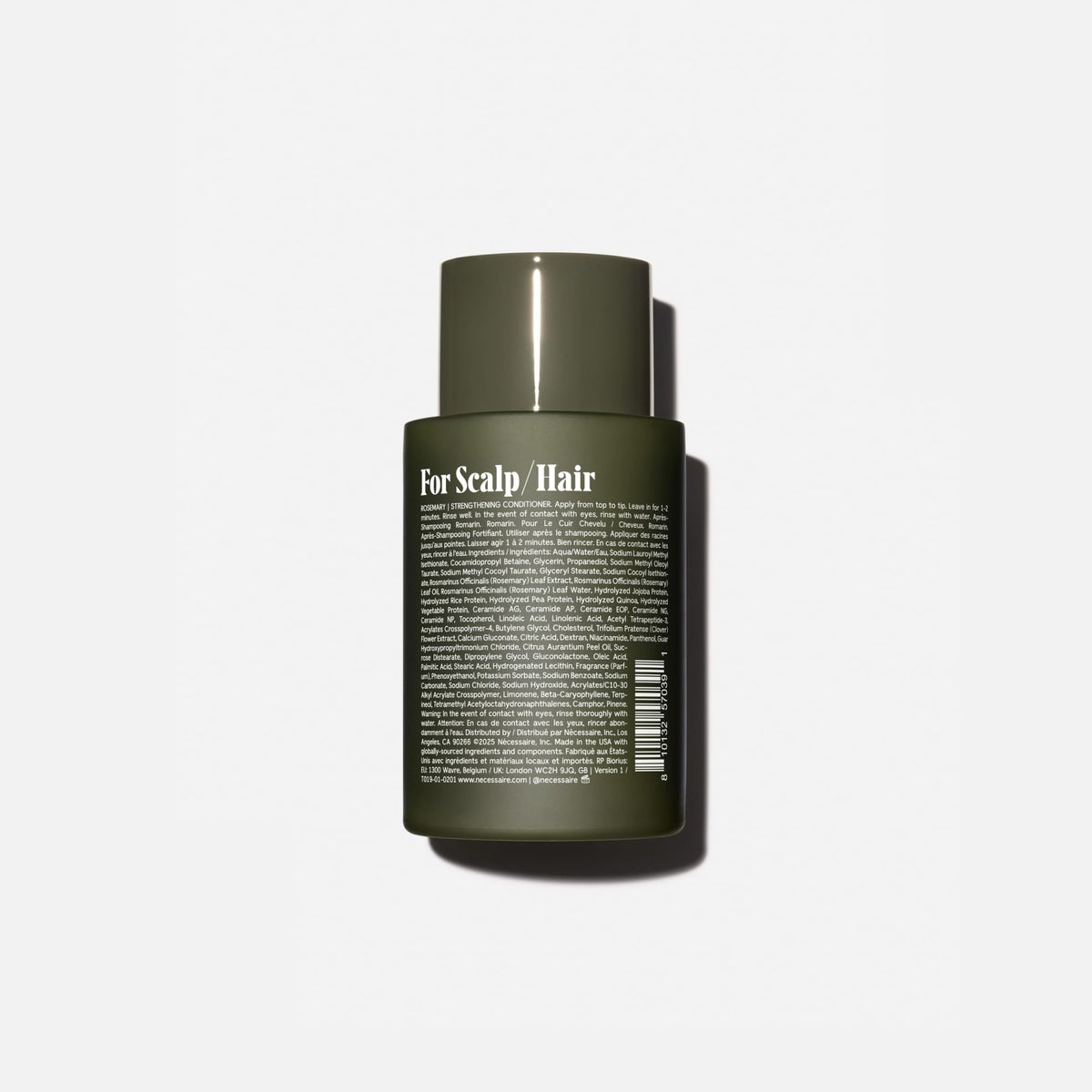 Nécessaire close-up of rosemary botanical highlighting natural ingredients benefit