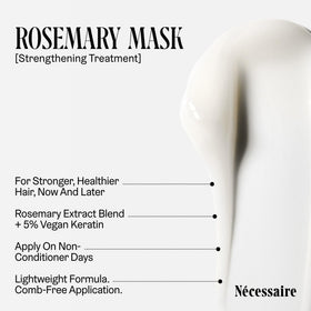 Nécessaire creamy mask texture close-up showing smooth consistency for easy spread