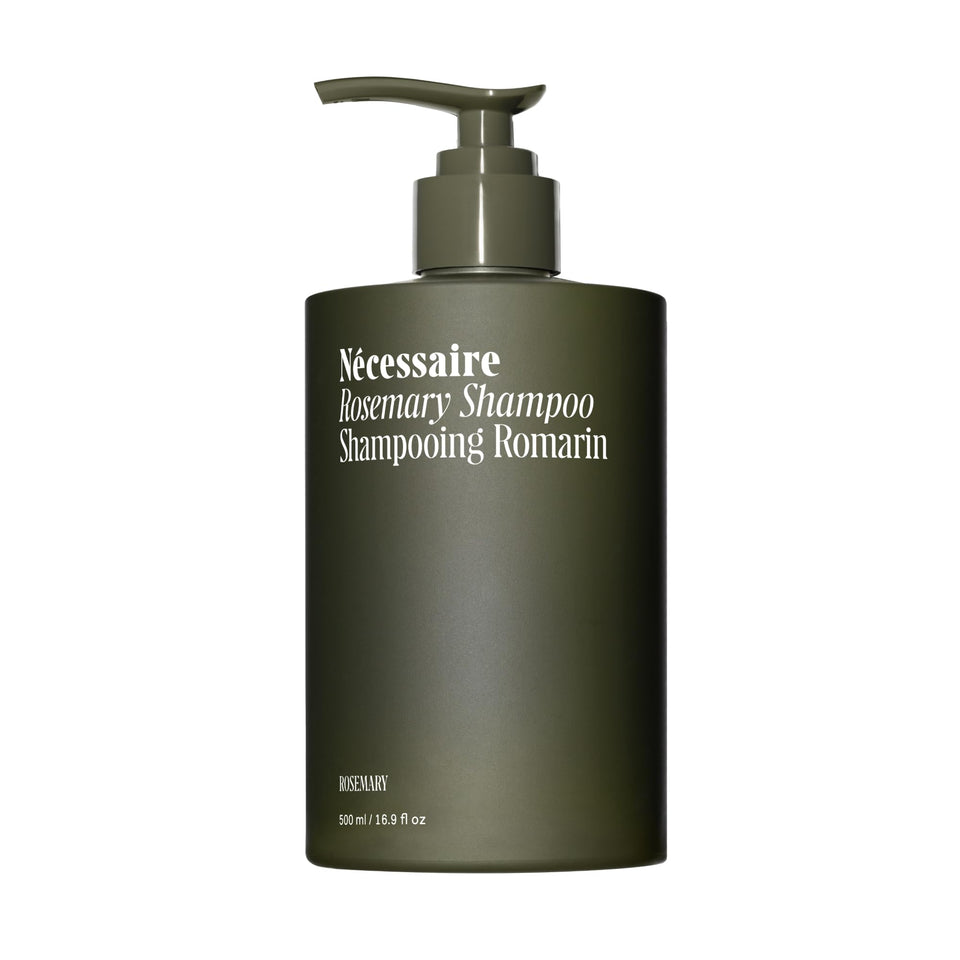 Nécessaire front packaging showing bottle and label for easy identification and benefit