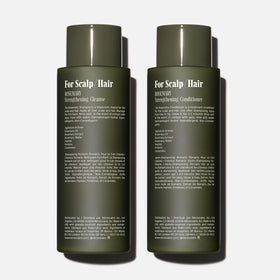 Nécessaire shampoo pump close-up highlighting easy dispensing