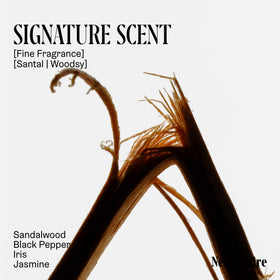 Nécessaire ingredients label showing niacinamide and peptide benefits