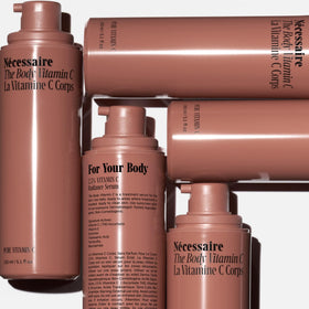 Nécessaire serum texture close-up showing lightweight, fast-absorbing finish