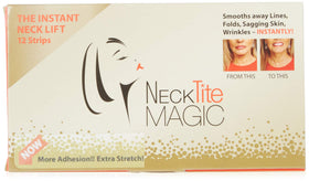 NeckTITE Magic product front packaging showing two-pack and benefits