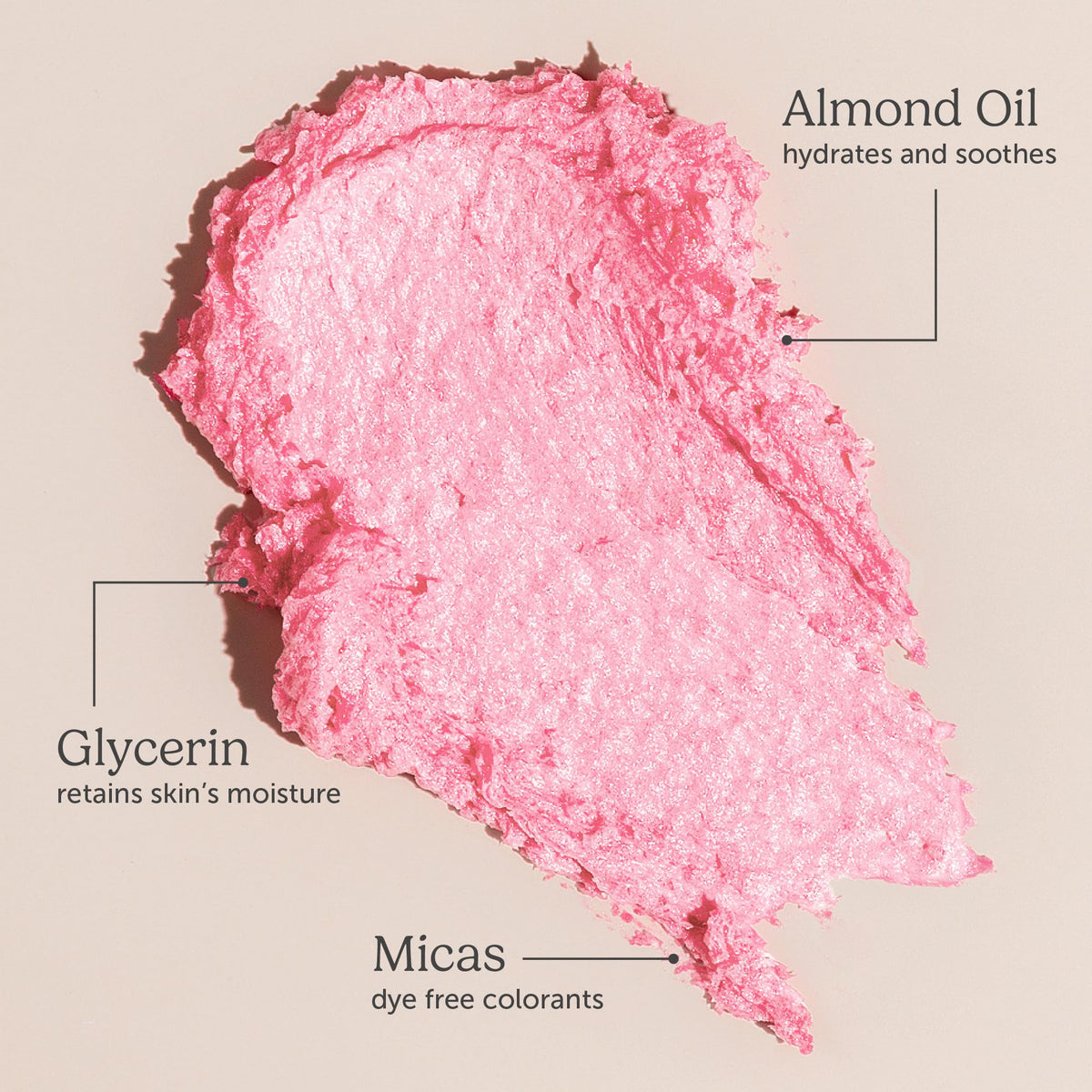 Nectar Bath Treats whipped texture close-up highlighting airy creaminess and moisturizing feel