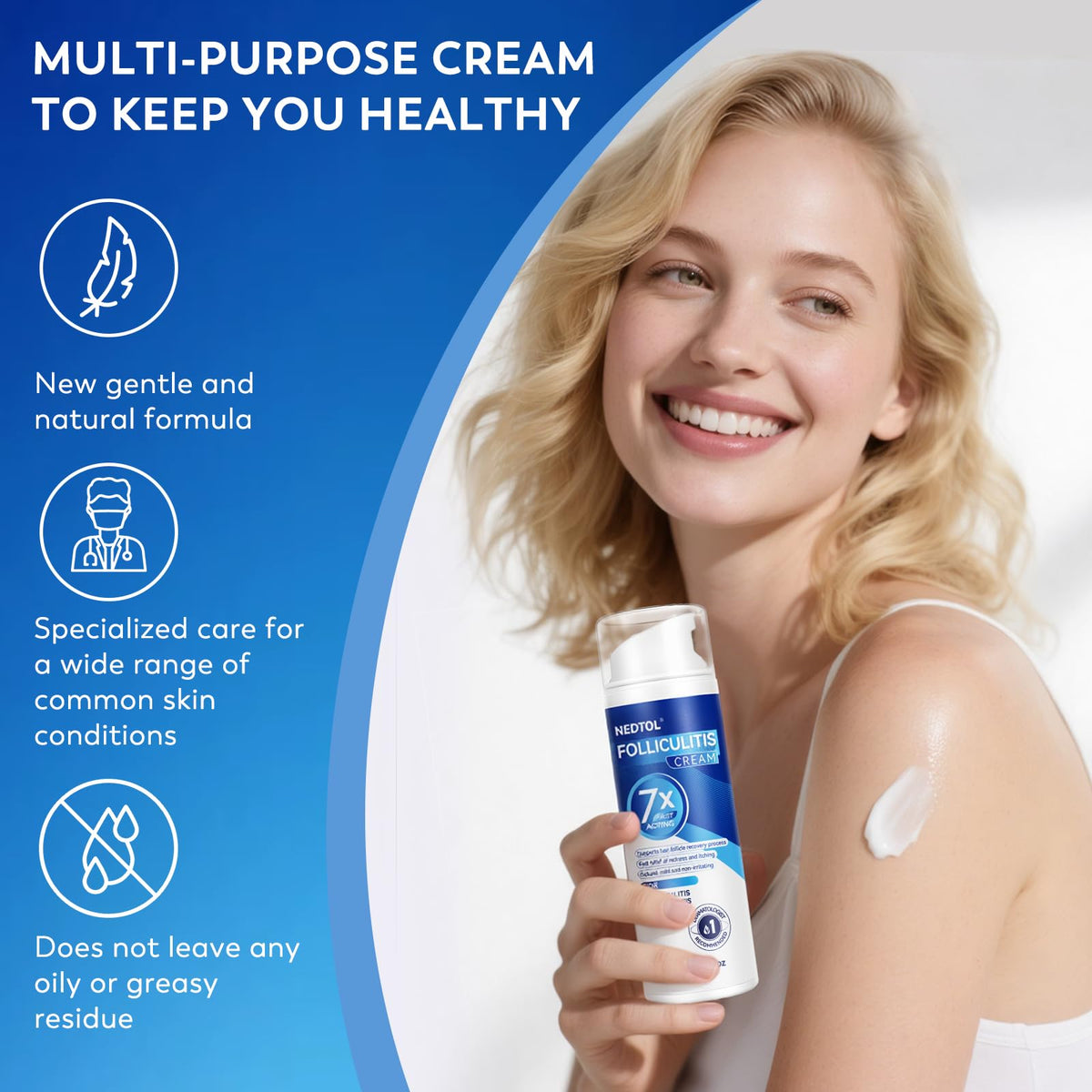 Nedtol cream forming a protective moisture barrier to support repair